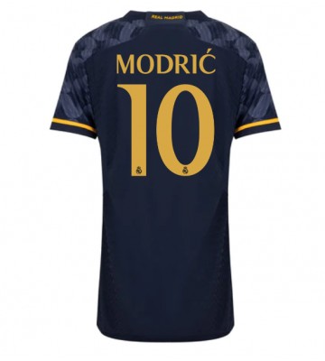 Real Madrid Luka Modric #10 Bortatröja Kvinnor 2023-24 Kortärmad